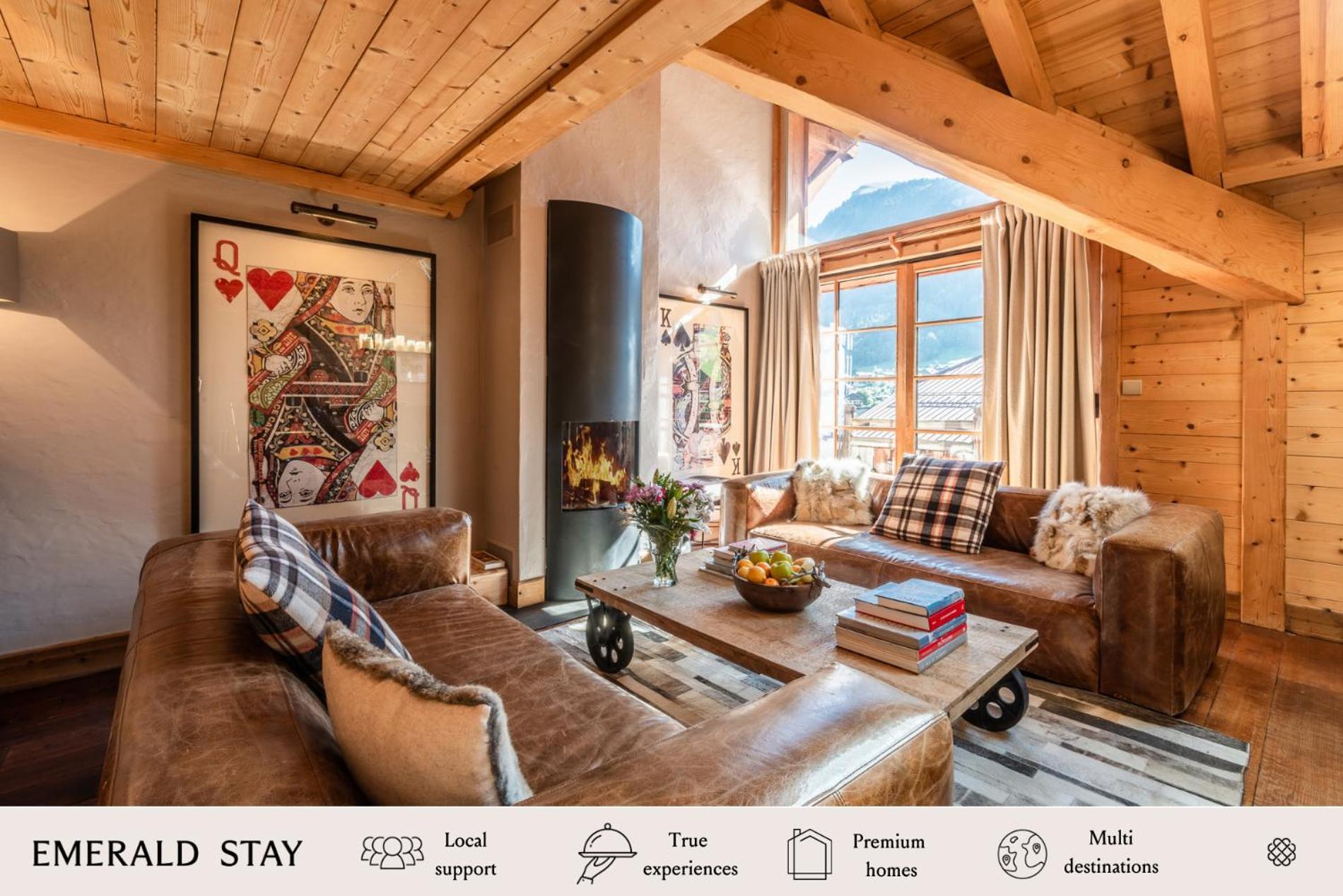 Apartment Garapa Morzine - By Emerald Stay ภายนอก รูปภาพ